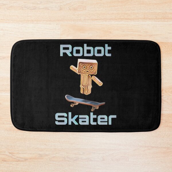 Item preview, Gold Robot Skater designed and sold by Gordon Nelson.