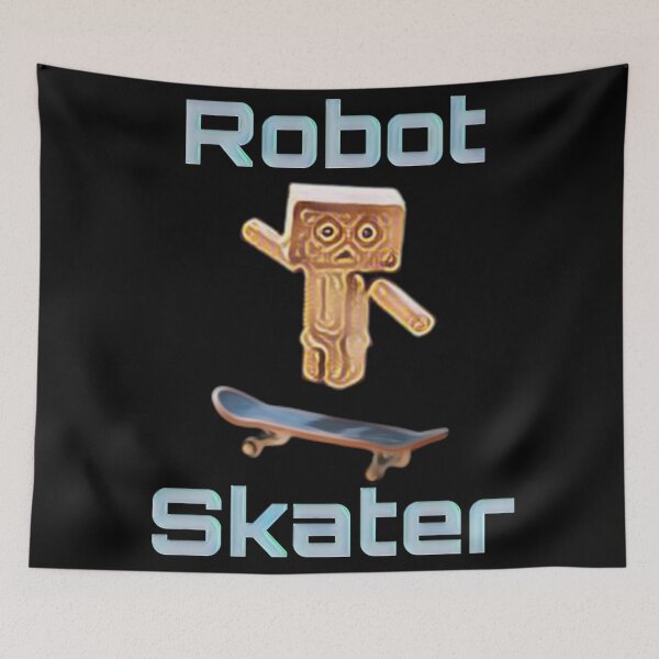 Item preview, Gold Robot Skater designed and sold by Gordon Nelson.