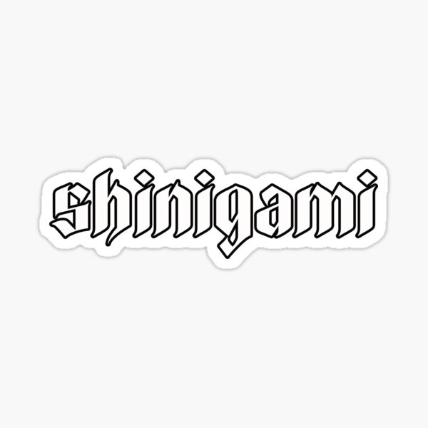 Item preview, Shinigami minimalist designed and sold by Darkmatter99.