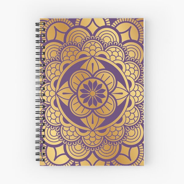Item preview, (Golden) Floral Mandala Design designed and sold by The Merch.