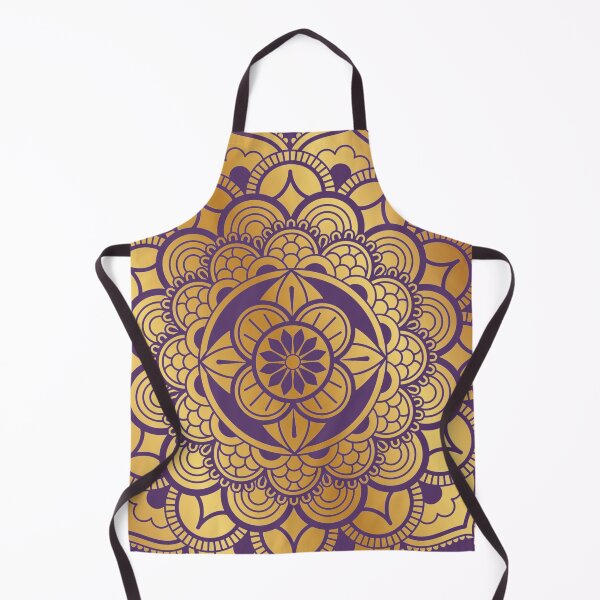 Item preview,  (Golden) Floral Mandala Design designed and sold by The Merch.