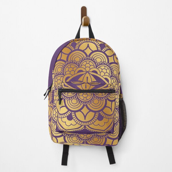 Item preview, (Golden) Floral Mandala Design designed and sold by The Merch.