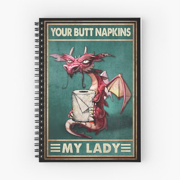 Artikelvorschau, Ihre Hintern Servietten My Lady Red Dragon mit Toilettenpapier Geschenk entworfen und verkauft von scrambledpeg.