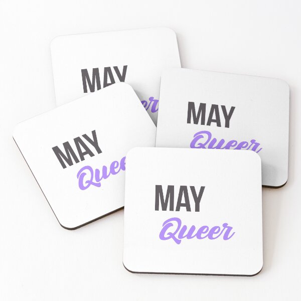 Item preview, Queer Born in may Birthday quote  designed and sold by FrenchsTuck.