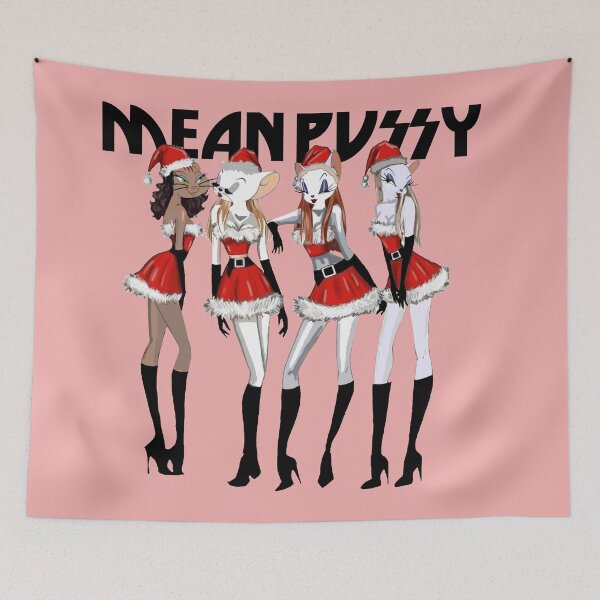 Item preview, Christmas Season Mean Pussy designed and sold by lucky-fern.