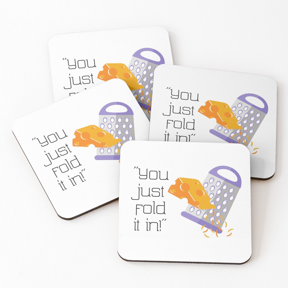 Fold in the Cheese - Moira Rose Coasters (Set of 4)