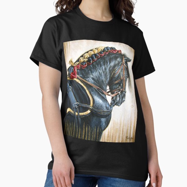 Black Andalusian Beauty Classic T-Shirt