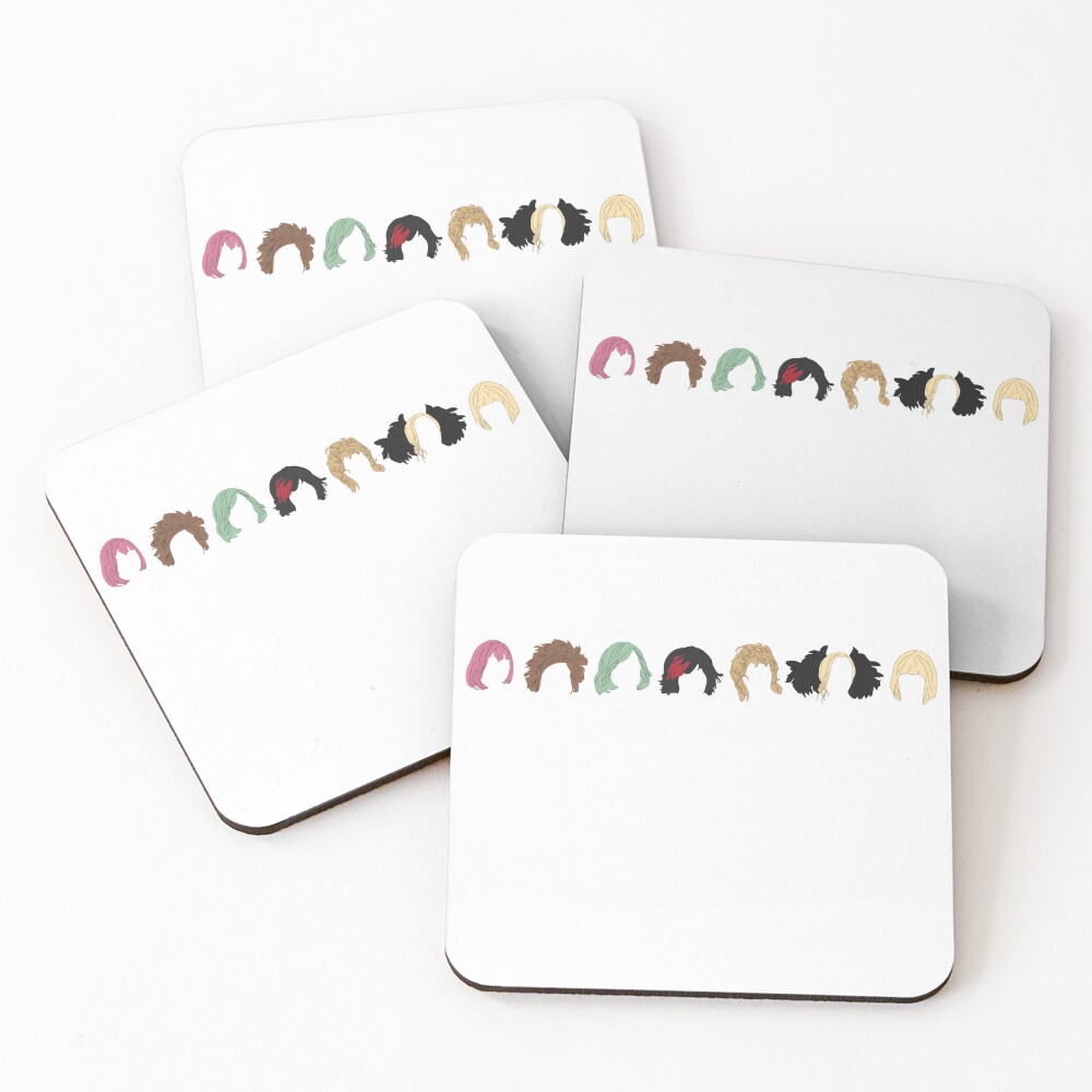 MOIRA Schitt's Creek Coasters (Set of 4)