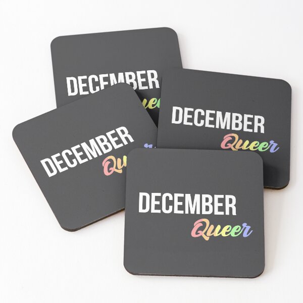 Item preview, Born in december Birthday quote Queer lgbt flag color designed and sold by FrenchsTuck.