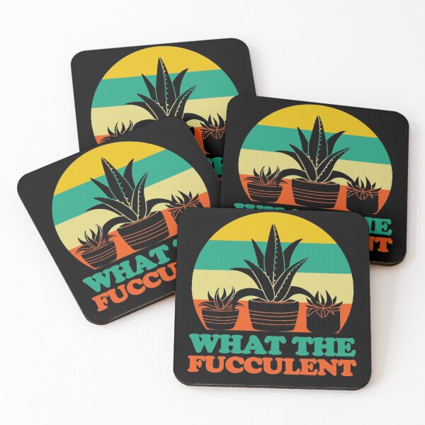 Item preview, what the fucculent cactus succulents gardening retro vintage designed and sold by GoodyLeo.