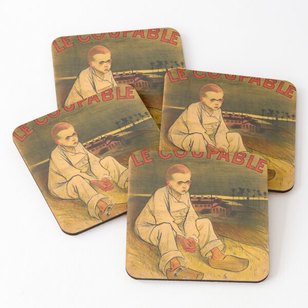 Item preview, retro le journal publie le coupable             designed and sold by CorasPosters.