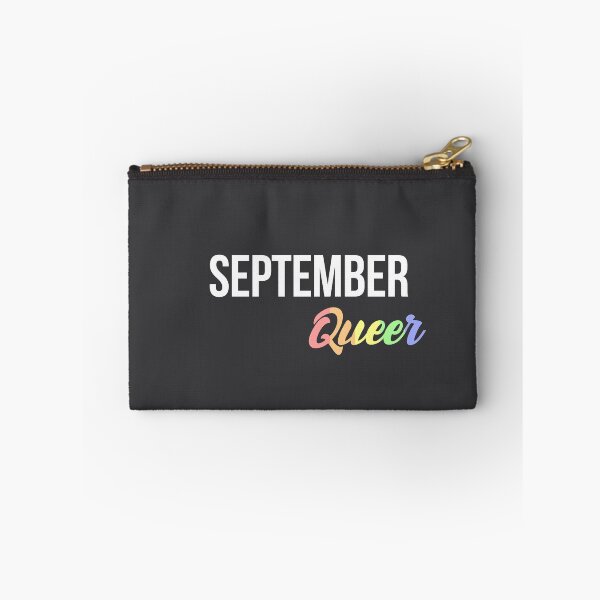 Item preview, Born in september Birthday quote Queer lgbt flag color designed and sold by FrenchsTuck.