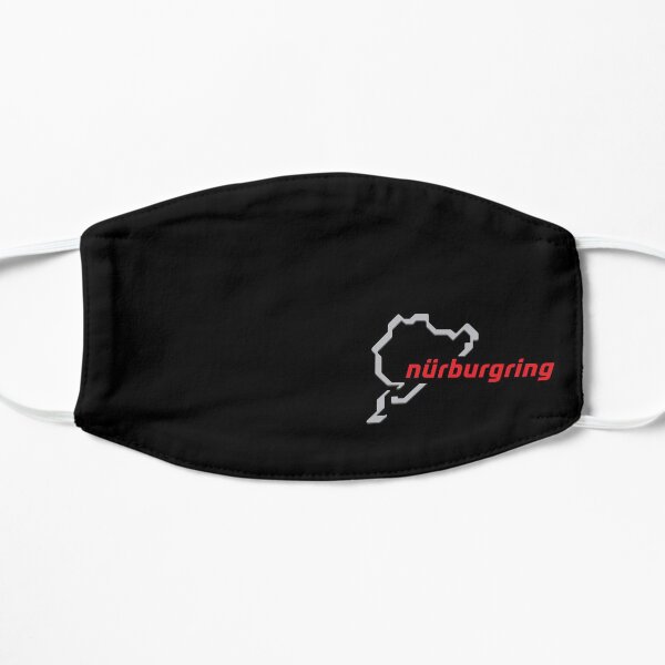 Nürburgring Gray / Red Flat Mask