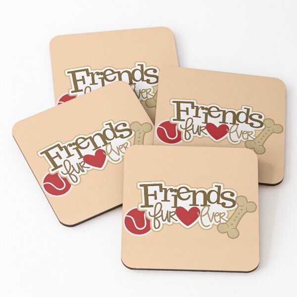 Item preview, Friends for ever. Friends fur ever. For dog lovers designed and sold by soniaaseguin.