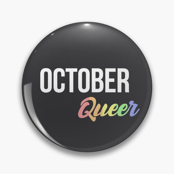 Item preview, Born in october Birthday quote Queer lgbt flag color designed and sold by FrenchsTuck.
