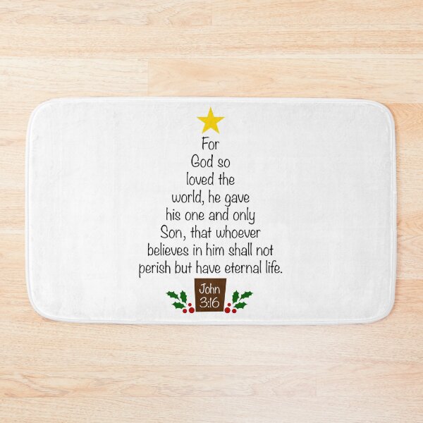 Item preview, John 3:16 Christmas tree  designed and sold by mariatorg.
