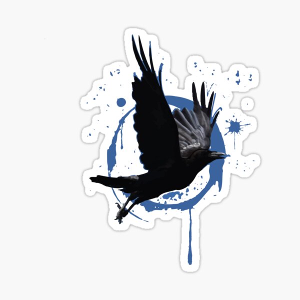 Raven Ink Sticker