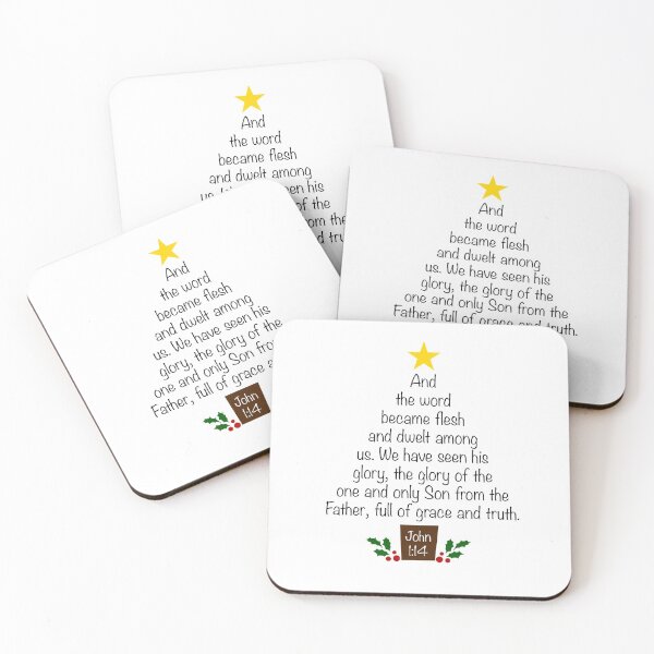 Item preview, John 1:14  Christmas tree  designed and sold by mariatorg.