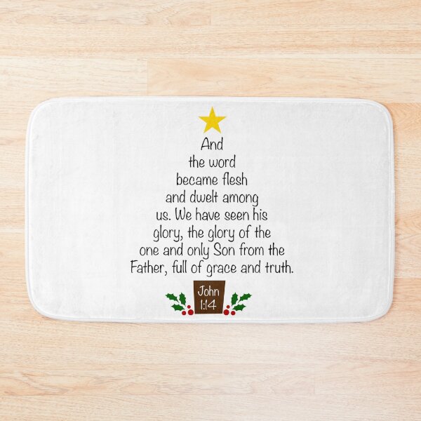 Item preview, John 1:14  Christmas tree  designed and sold by mariatorg.