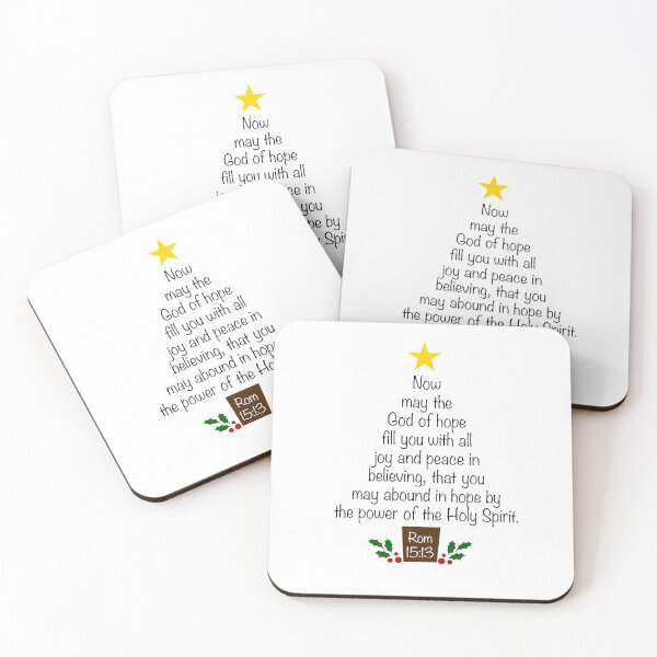Item preview, Romans 15:13 Christmas tree  designed and sold by mariatorg.