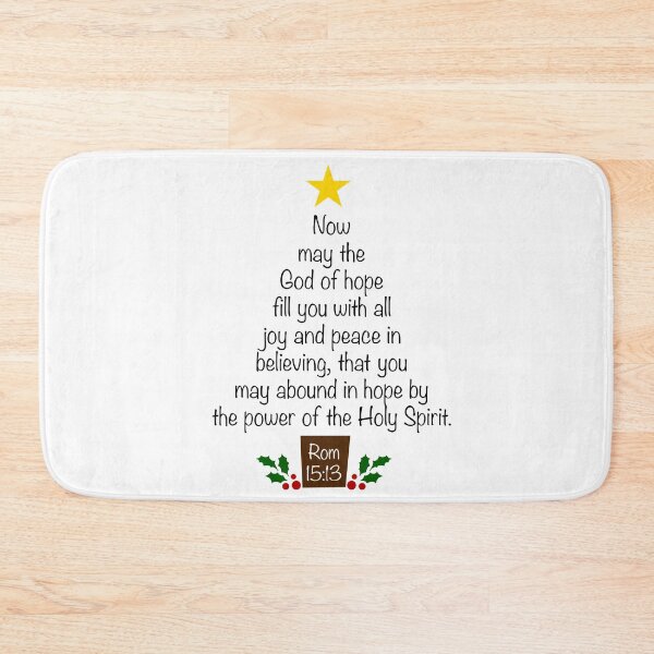 Item preview, Romans 15:13 Christmas tree  designed and sold by mariatorg.