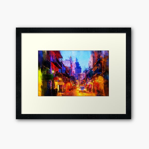 Item preview, Streets of New Orleans designed and sold by AM FineArtPrints.