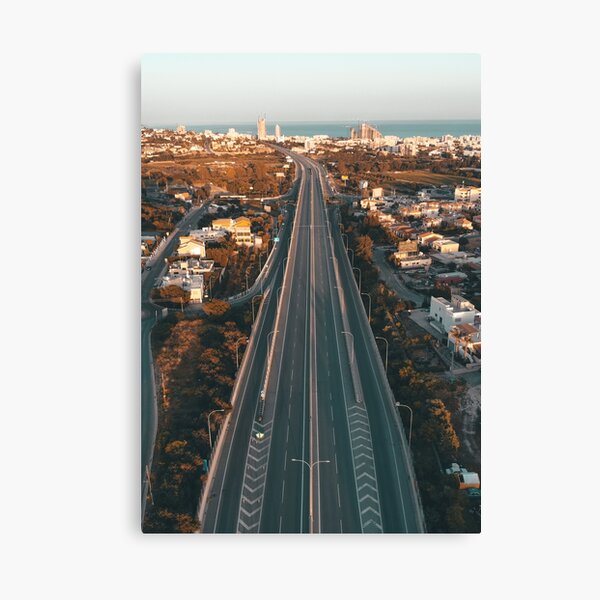 Limassol on Lockdown Canvas Print