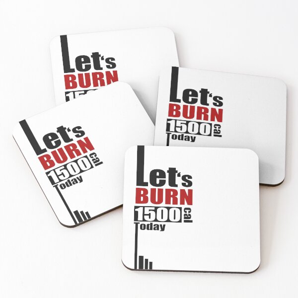 Item preview, Lets burn 1500Cal Today. Fitness Word to motivate yourself in Clothing, Accessories, Home Decor. designed and sold by Myartbeyours.