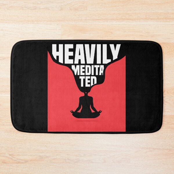 Item preview, Heavily Meditated - Yoga Spiritual Meditation  designed and sold by styleofpop.