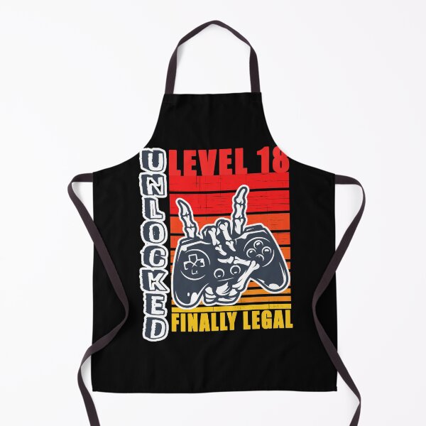 Item preview, level 18 unlocked 18th birthday gamer gift happy 18th birthday designed and sold by GoodyLeo.