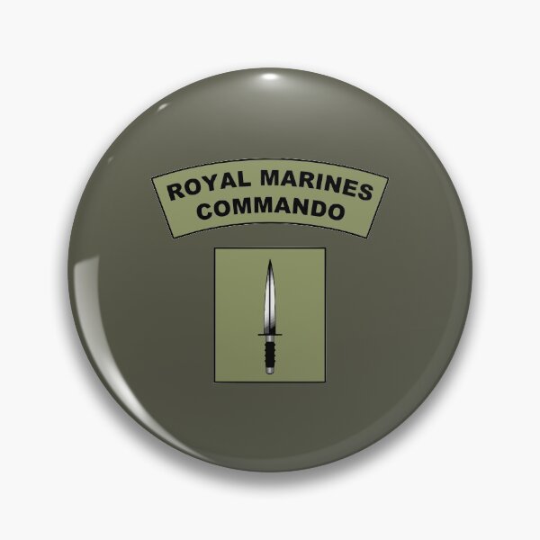 Item preview, British Royal Marines Commando Dagger Logo designed and sold by AJ  Liber.