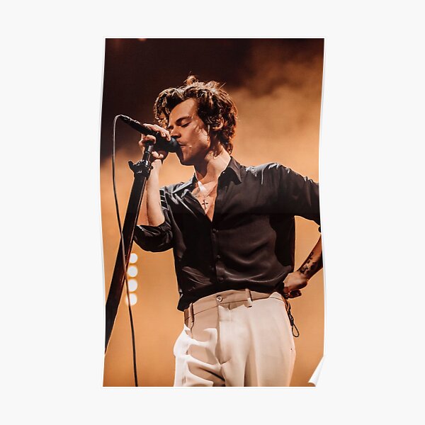 Singing Harry In Stage Poster