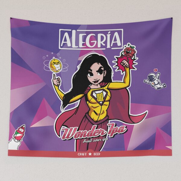 Aperçu de l'œuvre Wonder ipa créée et vendue par Cervezasalegria.
