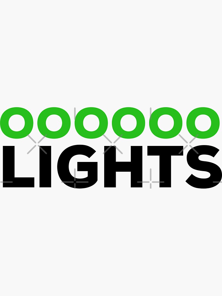 "Greenlights" Sticker by Redbubble