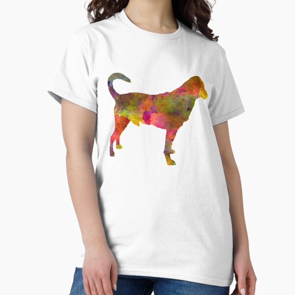 Vista previa del artículo con la obra «Perro de granja sueco danés 01 en acuarela», diseñado y vendido por paulrommer.