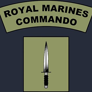 British Royal Marines Commando Dagger Symbol Classic T-Shirt for Sale by  AJ Liber