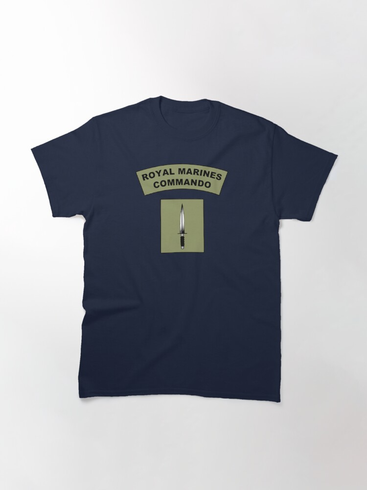 British Royal Marines Commando Dagger Symbol Classic T-Shirt for Sale by  AJ Liber