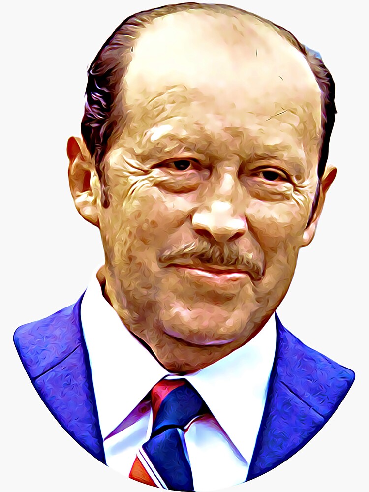 "Alfredo Stroessner" Sticker by historywardrobe Redbubble