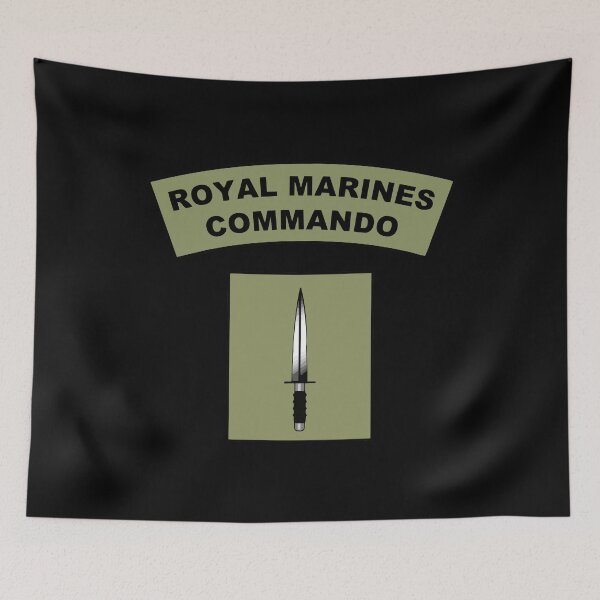 Item preview, British Royal Marines Commando Dagger Badge designed and sold by AJ  Liber.