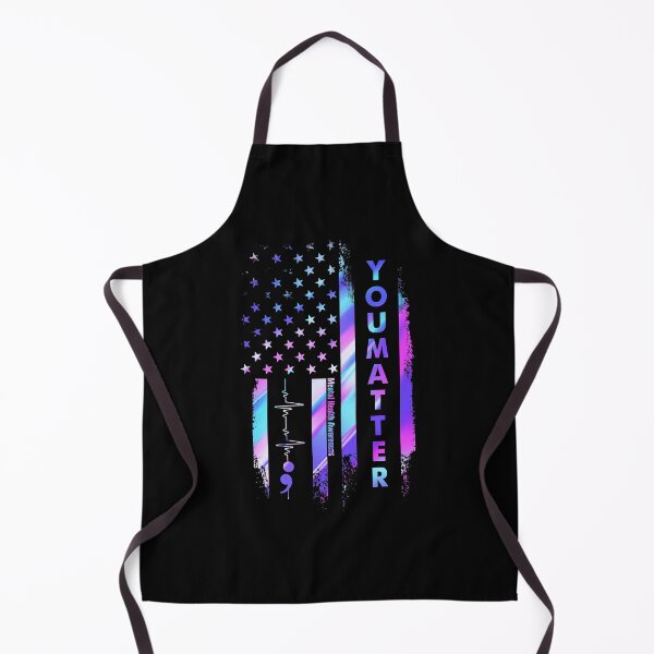 Item preview, Cool American Flag Awareness Shirt You Matter Mental Health Illness Warrior Birthday T Shirt designed and sold by tuanitus.