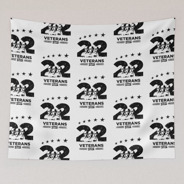 Item preview, 22 Veterans Military - Veterans day gift designed and sold by DiogoCalheiros.