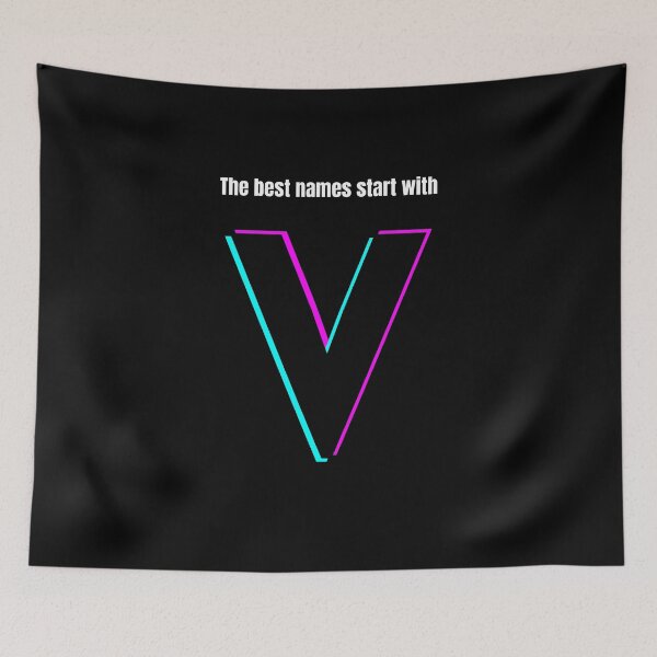 Item preview, The best names start with V designed and sold by Alphabetss.