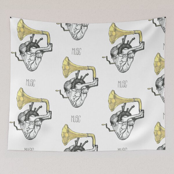 Item preview, Music comes from the heart designed and sold by Crea-RiBo.