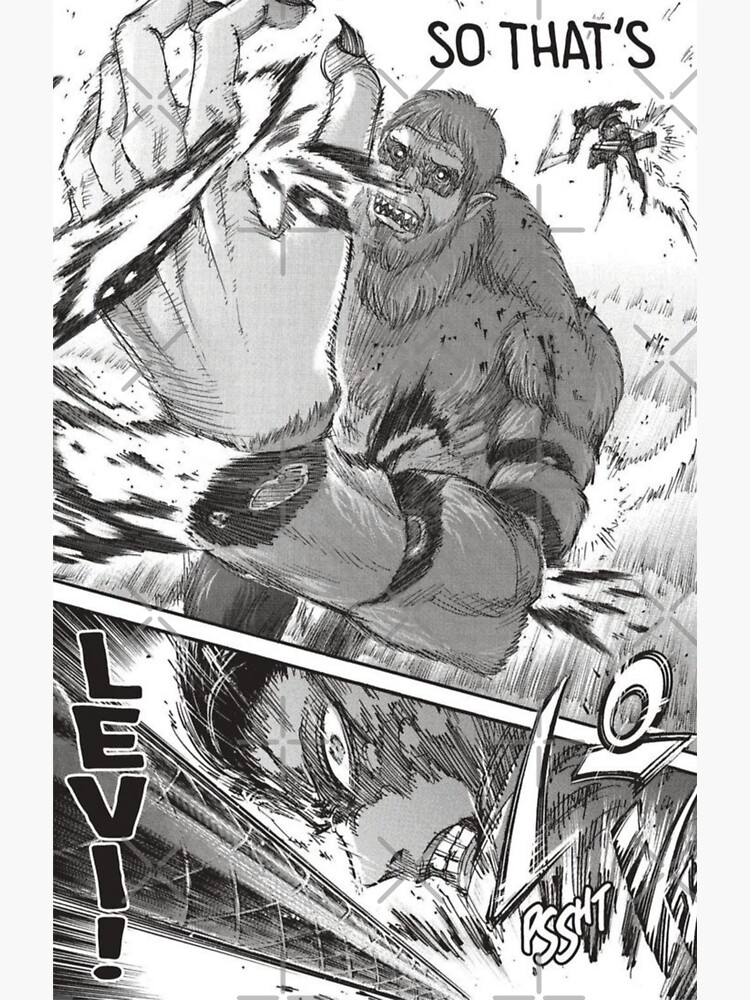 Beast Titan Manga Panel by narcocynic