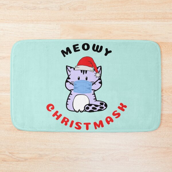 Item preview, MEOWY CHRISTMASK - KAWAII QUARANTINE CHRISTMAS CAT  designed and sold by gaCh438.