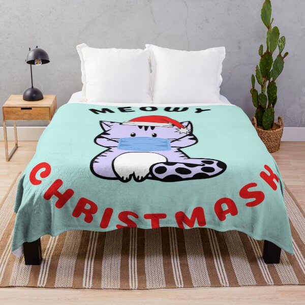 Item preview, MEOWY CHRISTMASK - KAWAII QUARANTINE CHRISTMAS CAT  designed and sold by gaCh438.