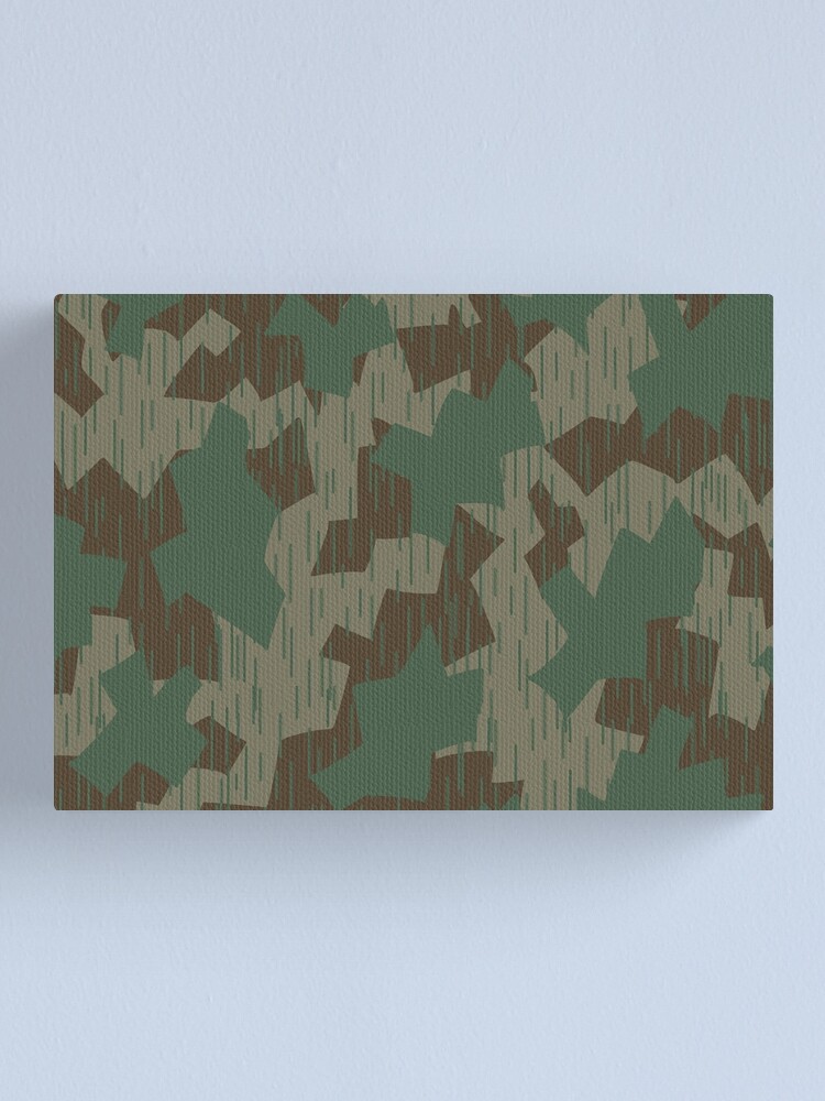 Splittertarnmuster Camouflage Splinter Camo Pattern WWII German Stock  Vector