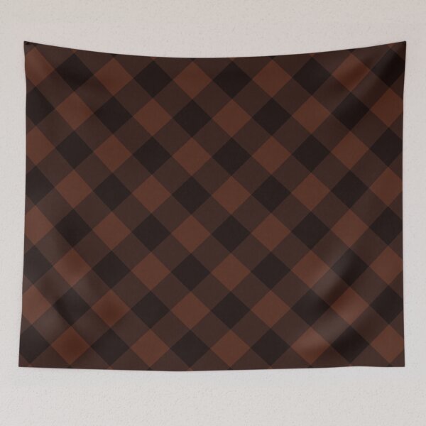 Item preview, Candy Dark Chocolate Plaid designed and sold by AdamP-Presents.