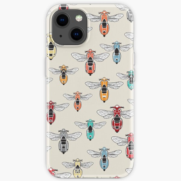 DoubleGood Vespa Wasp pattern iPhone Soft Case