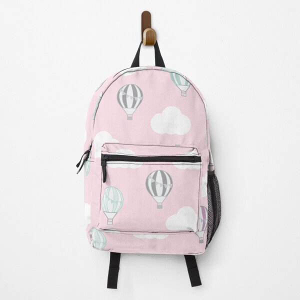 Item preview, Pink Hot Air Balloon with Clouds Design designed and sold by shadowbright.